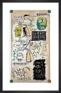 Basquiat Offset Lithograph