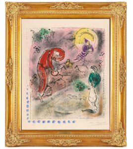 Marc Chagall Lithograph Hand Signed