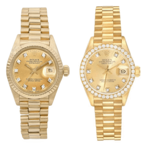 Mens and Ladies Gold Rolex