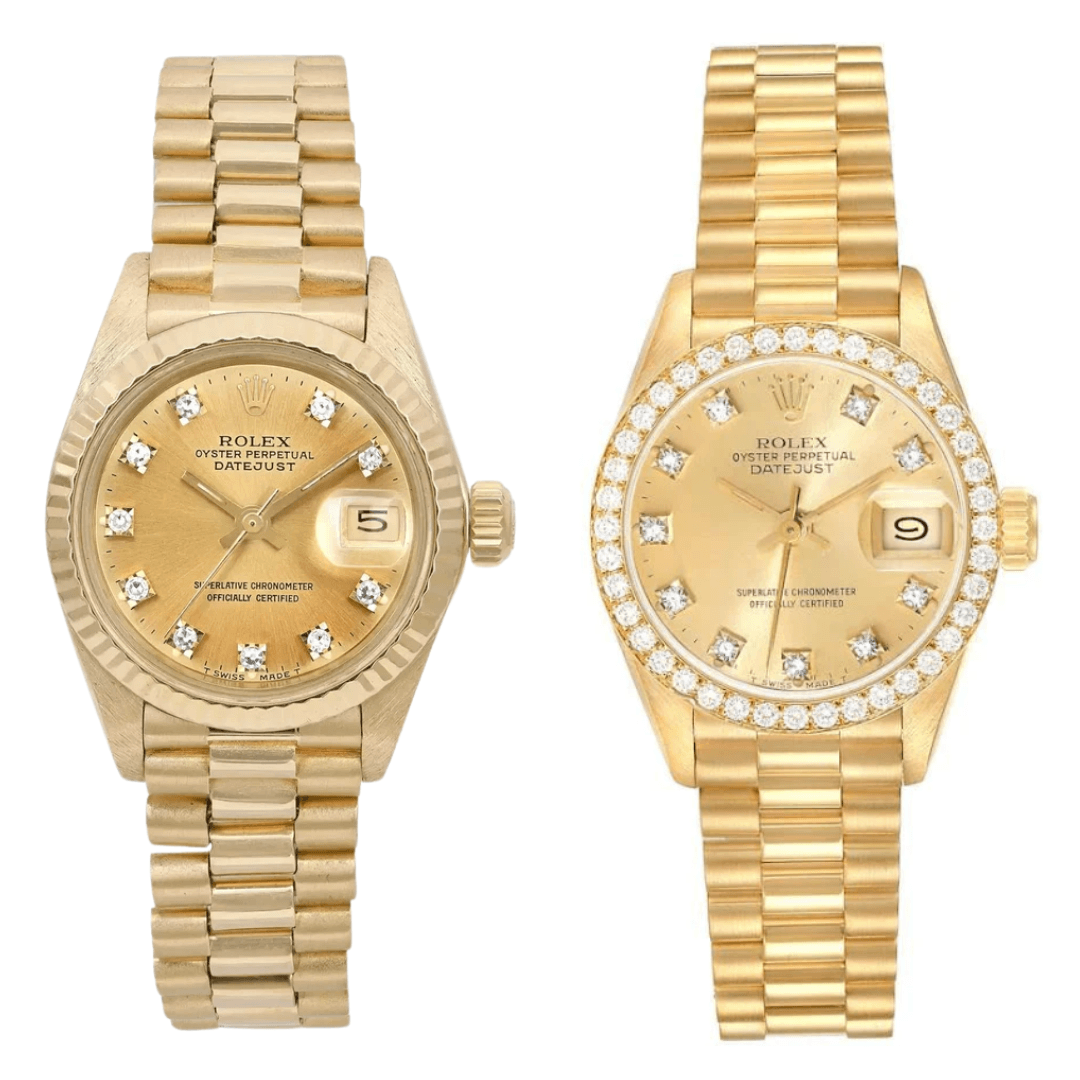 Mens and Ladies Gold Rolex