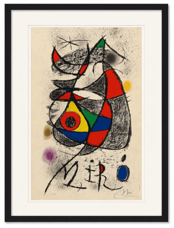 Miro Lithograph