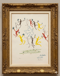 Pablo Picasso Lithograph Hand Signed