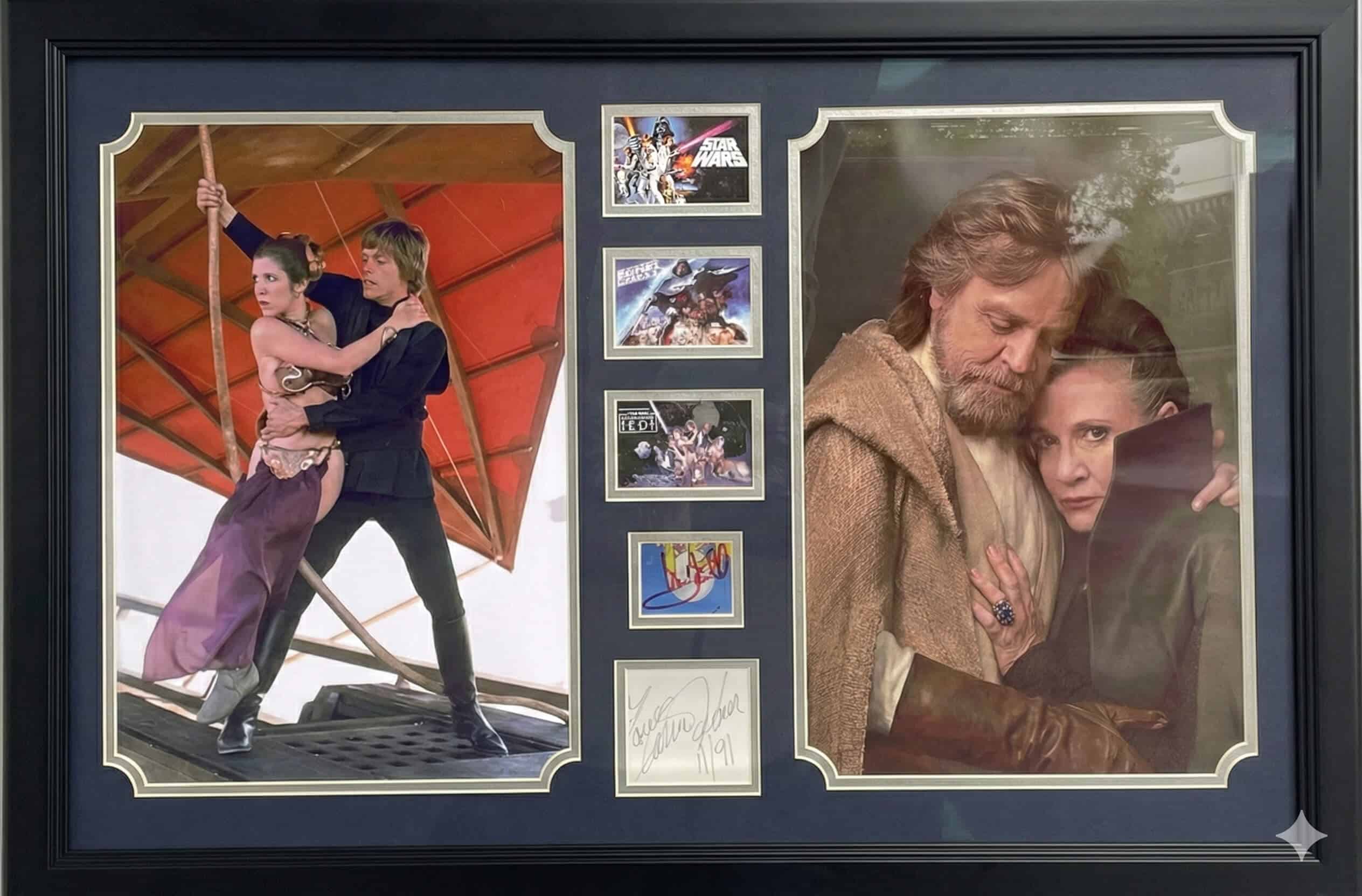 Star Wars Signed Collage