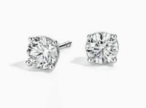 4.14Ct Diamond Stud Earrings