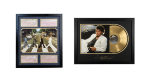 Beatles Check Michael Jackson Gold Record